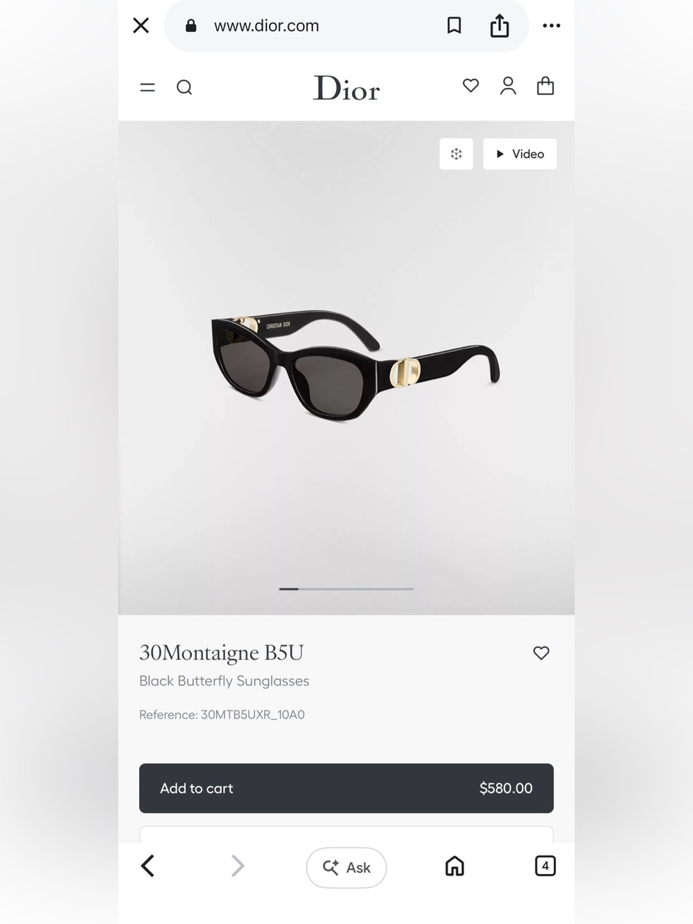 DIOR 30Montaigne B5U - Picture 13 of 15